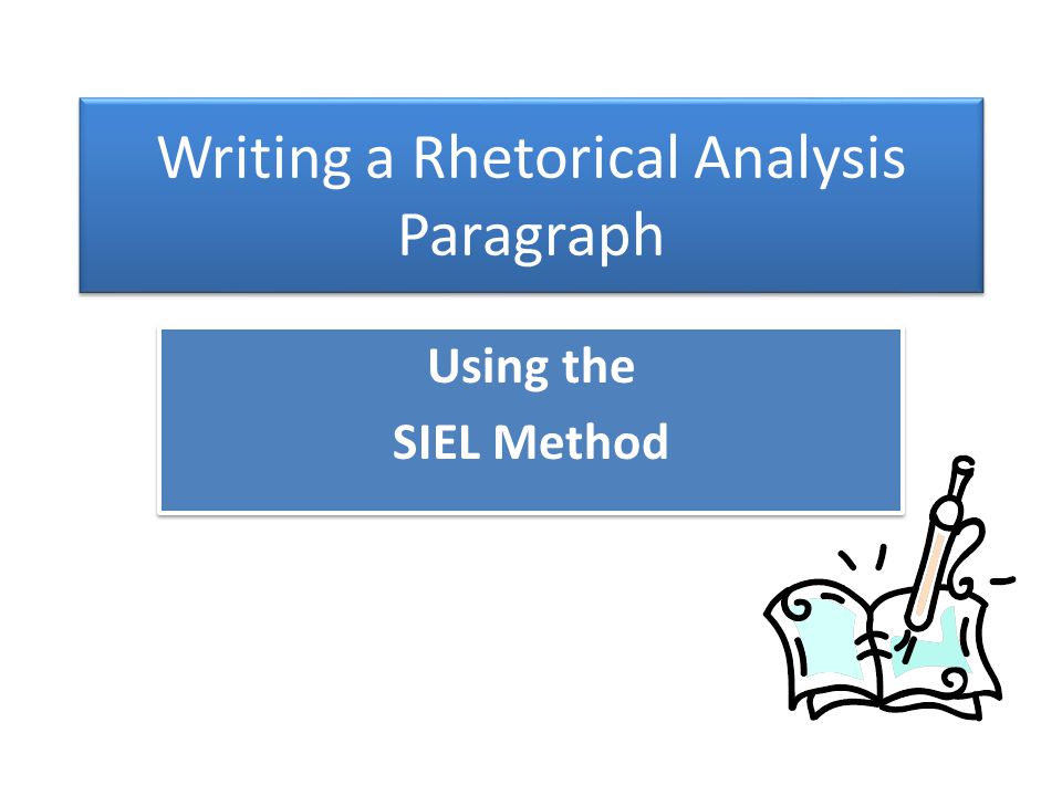 Sample Rhetorical Analysis Paper